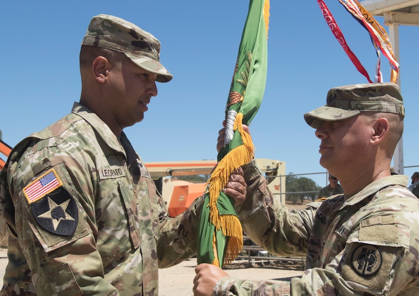 Army Reserve unit receives active-duty Soldier to command