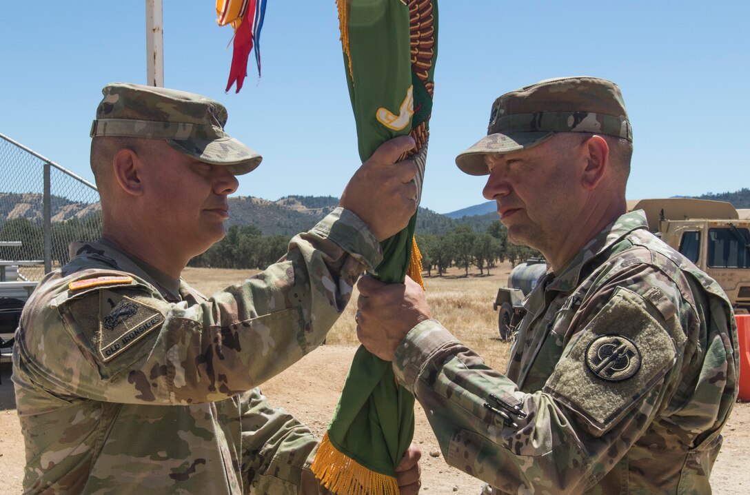 Army Reserve unit receives active-duty Soldier to command