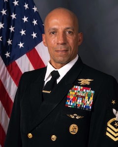 Fleet Master Chief Derrick A. Walters, U.S. Central Command Senior Enlisted Leader