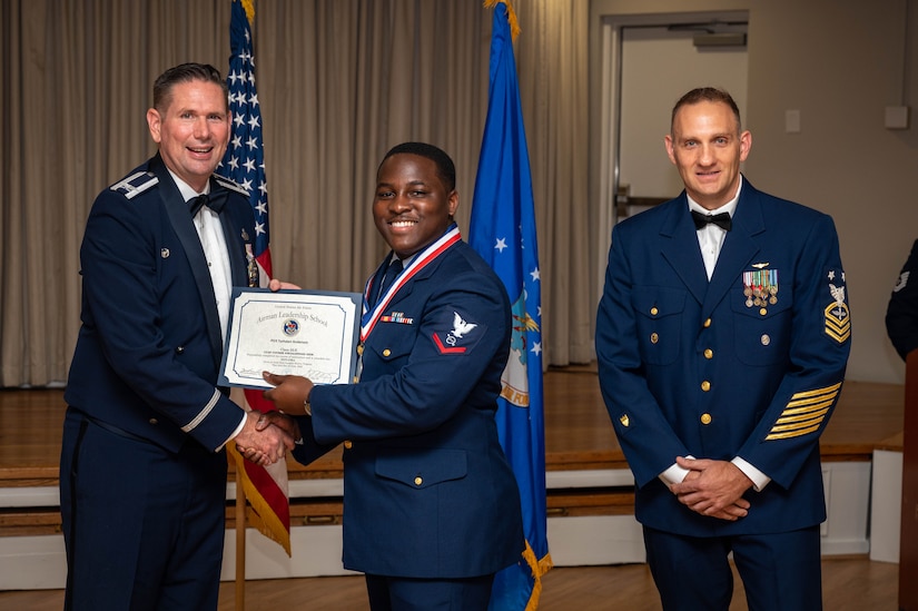U.S. Coast Guardsmen graduate from Airman Leadership School