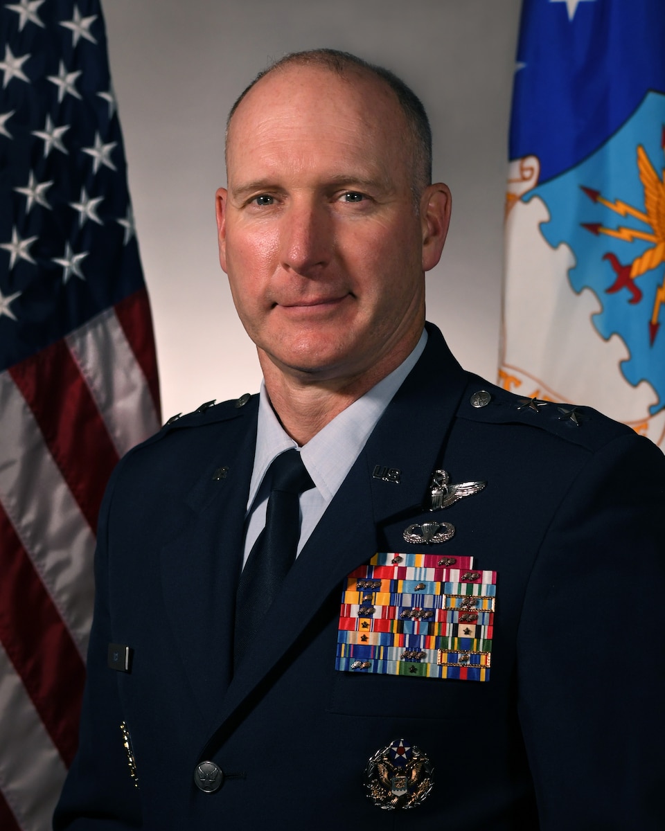This is the official photo of Maj. Gen. Stephen F. Jost.