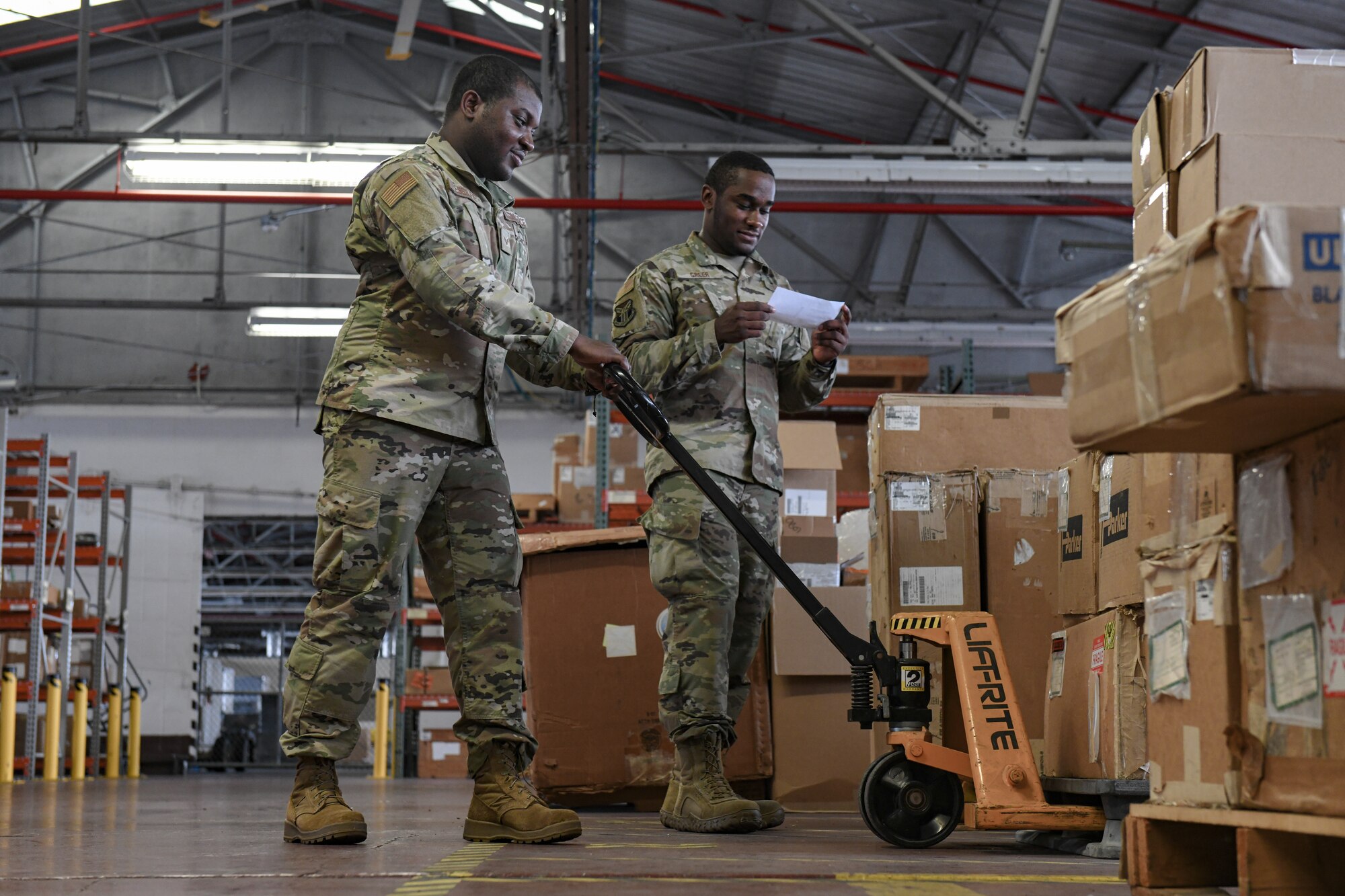 The 910th LRS was at JB Pearl Harbor-Hickham for annual tour to train with local active duty and guard members for an upcoming deployment.