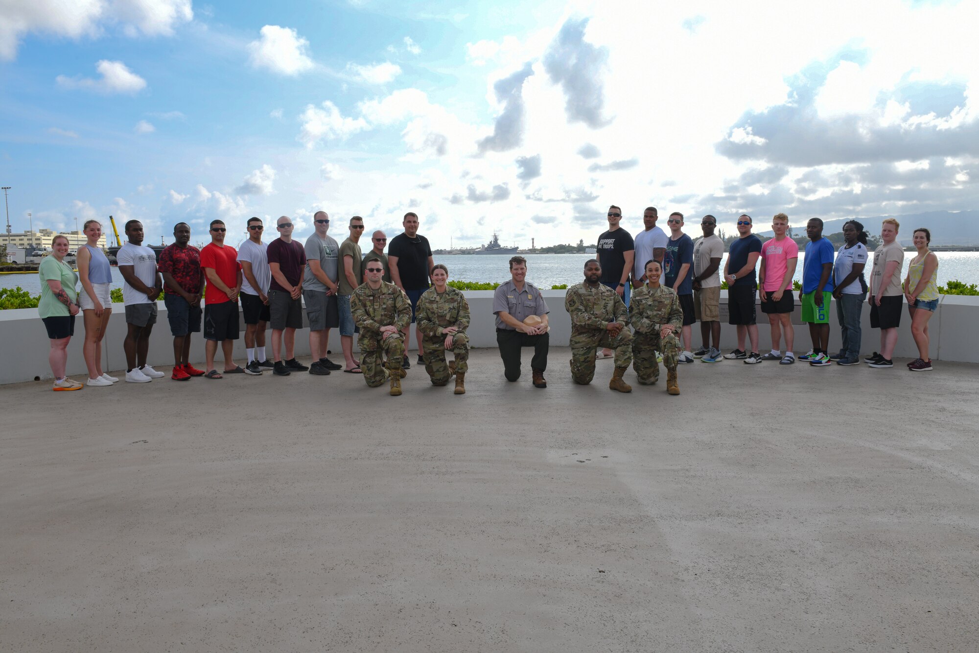 The 910th LRS was at JB Pearl Harbor-Hickham for annual tour to train with local active duty and guard members for an upcoming deployment.