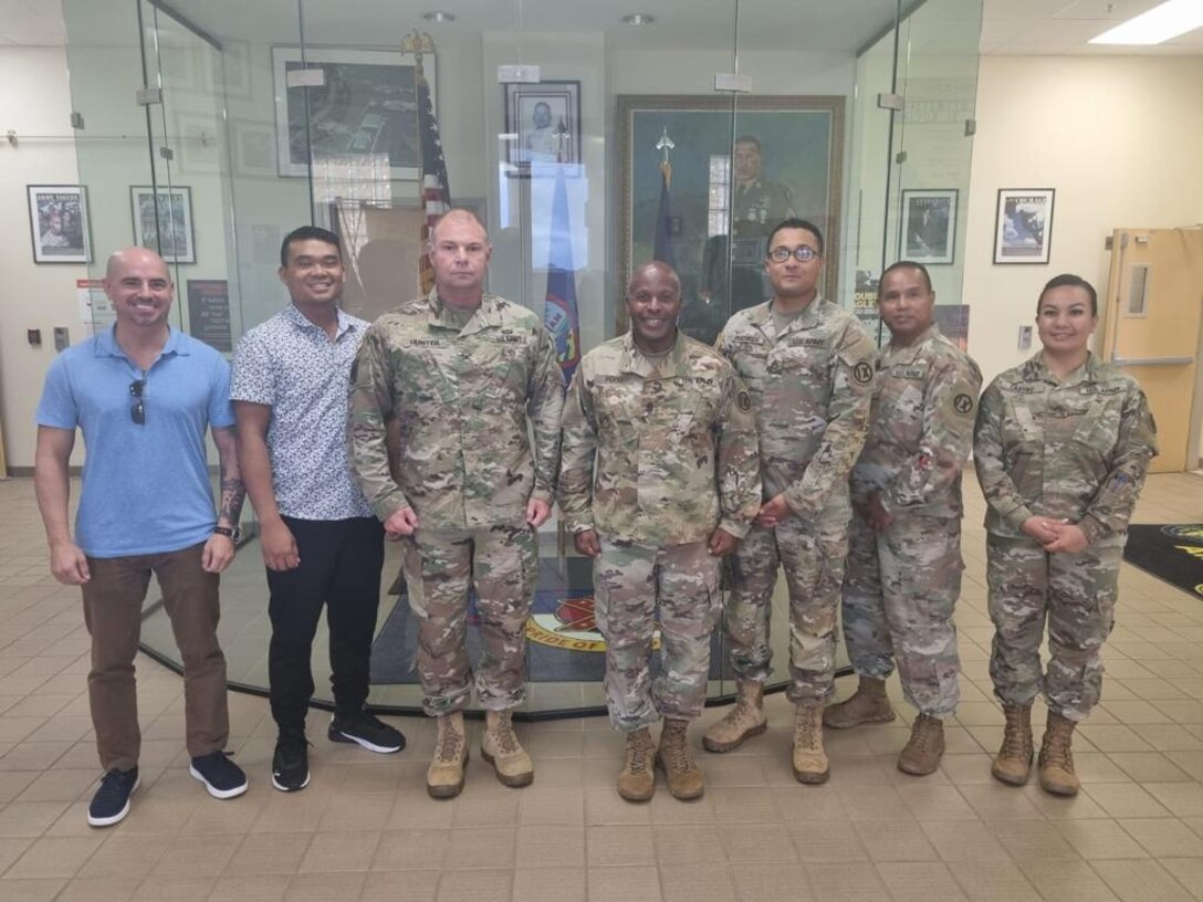 658th RSG command team visits Guam and Saipan