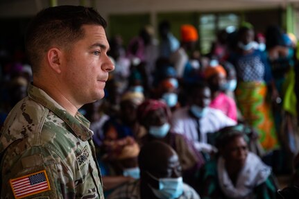 U.S. Africa Command special operations forces host medical civic action program in Ghana during African Lion