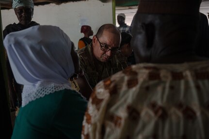 U.S. Africa Command special operations forces host medical civic action program in Ghana during African Lion