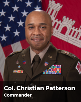 Col. Christian Patterson, Commander