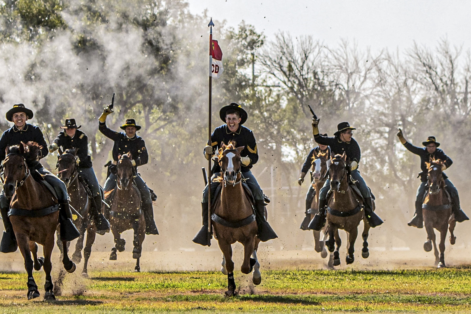 Cavalry Charge U S Department Of War