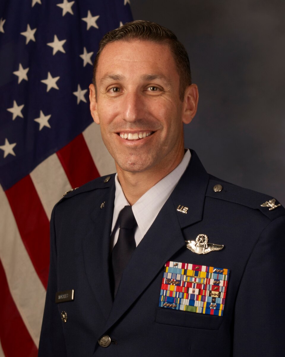 U.S. Air Force Col. David J. Morales is the vice commander, 62d Airlift Wing, Joint Base Lewis-McChord, Washington.