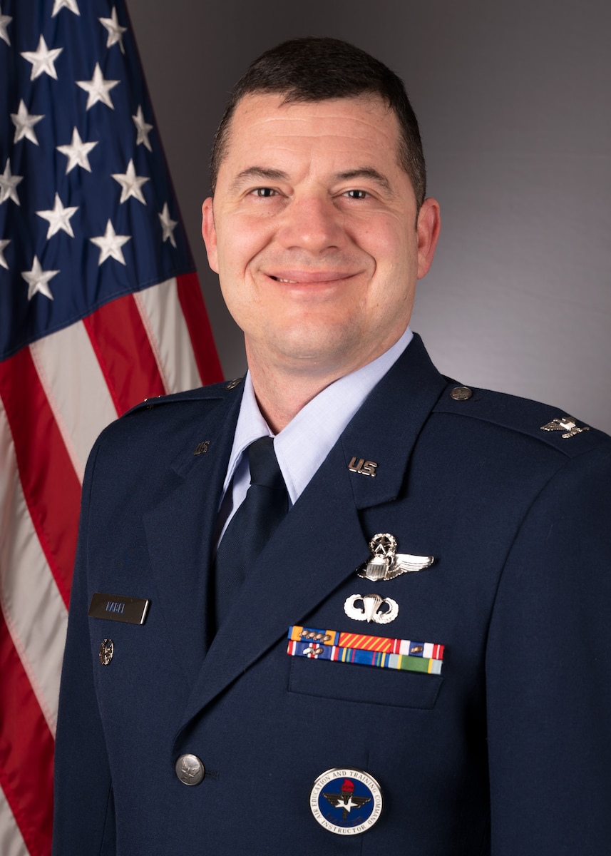 U.S. Air Force Col. Douglas Kabel, 325th Fighter Wing, deputy commander, Tyndall Air Force, Fl.