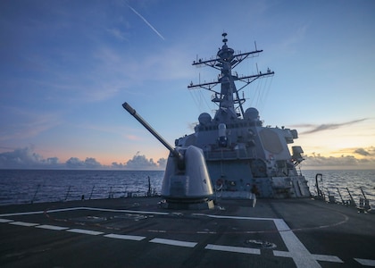 7th Fleet Destroyer Conducts Freedom of Navigation Operation in South China Sea