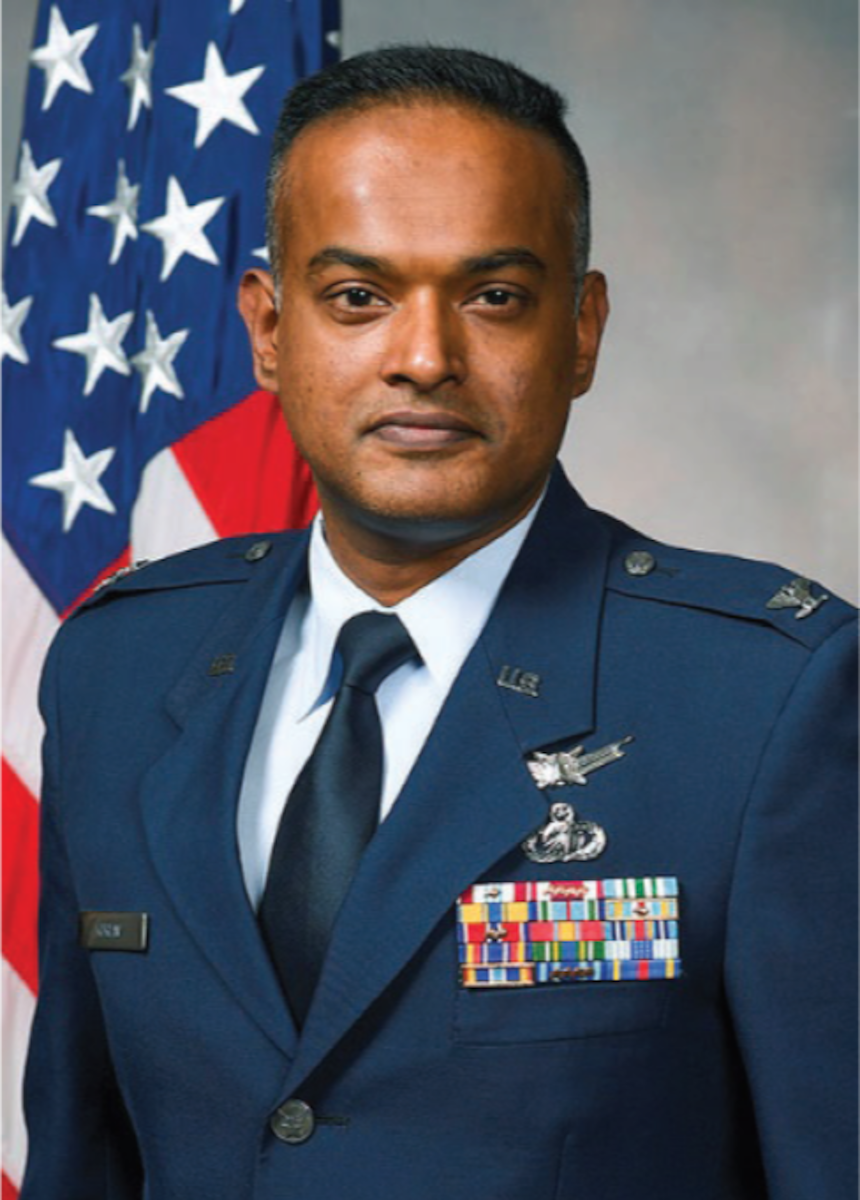 Col. John Kurian is the Vice Commander, Air Force Life Cycle Management Center, Wright-Patterson Air Force Base, Ohio