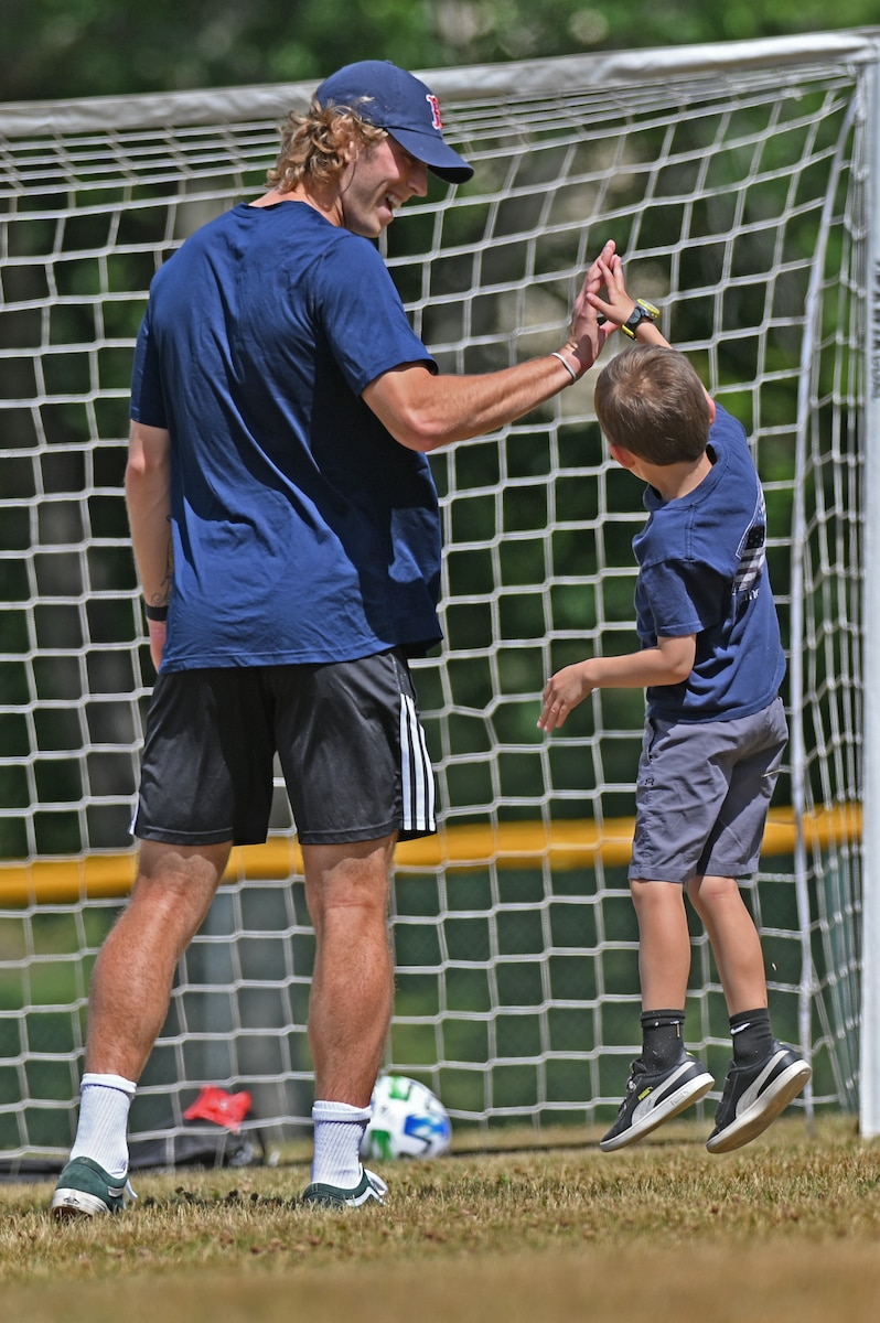 Hanscom Hosts NE Revolution Youth Soccer Clinic 505th Command And 