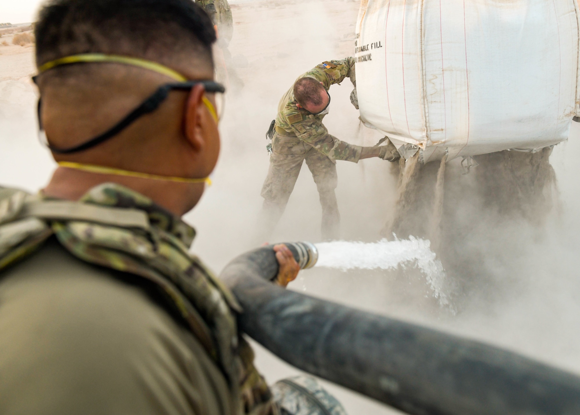 Civil engineers train to rapidly repair airfields