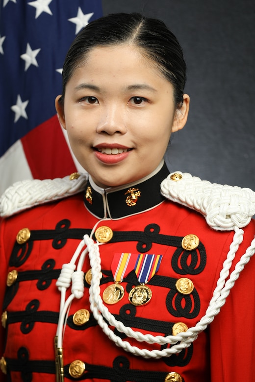 Staff Sgt. Tammy Lau, United States Marine Band Librarian, Official Portrait
