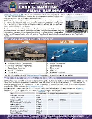 Land and Maritime Brochure