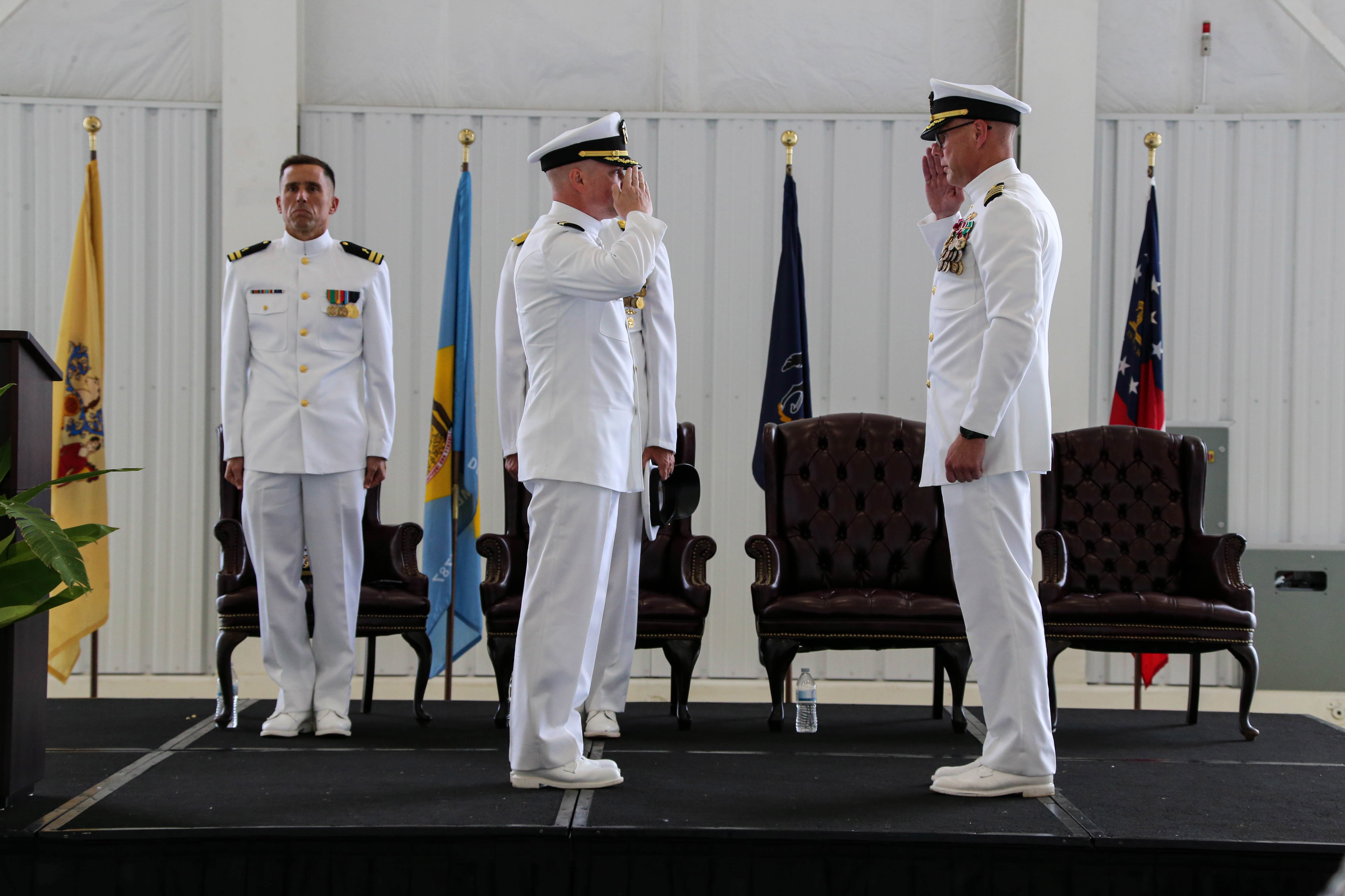 Photo of Change of Command