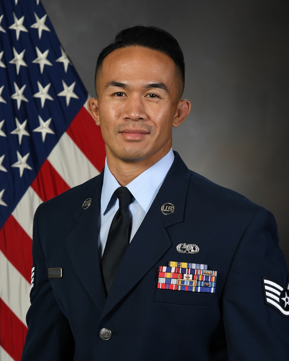 Official photo of SSgt Justin Southichack