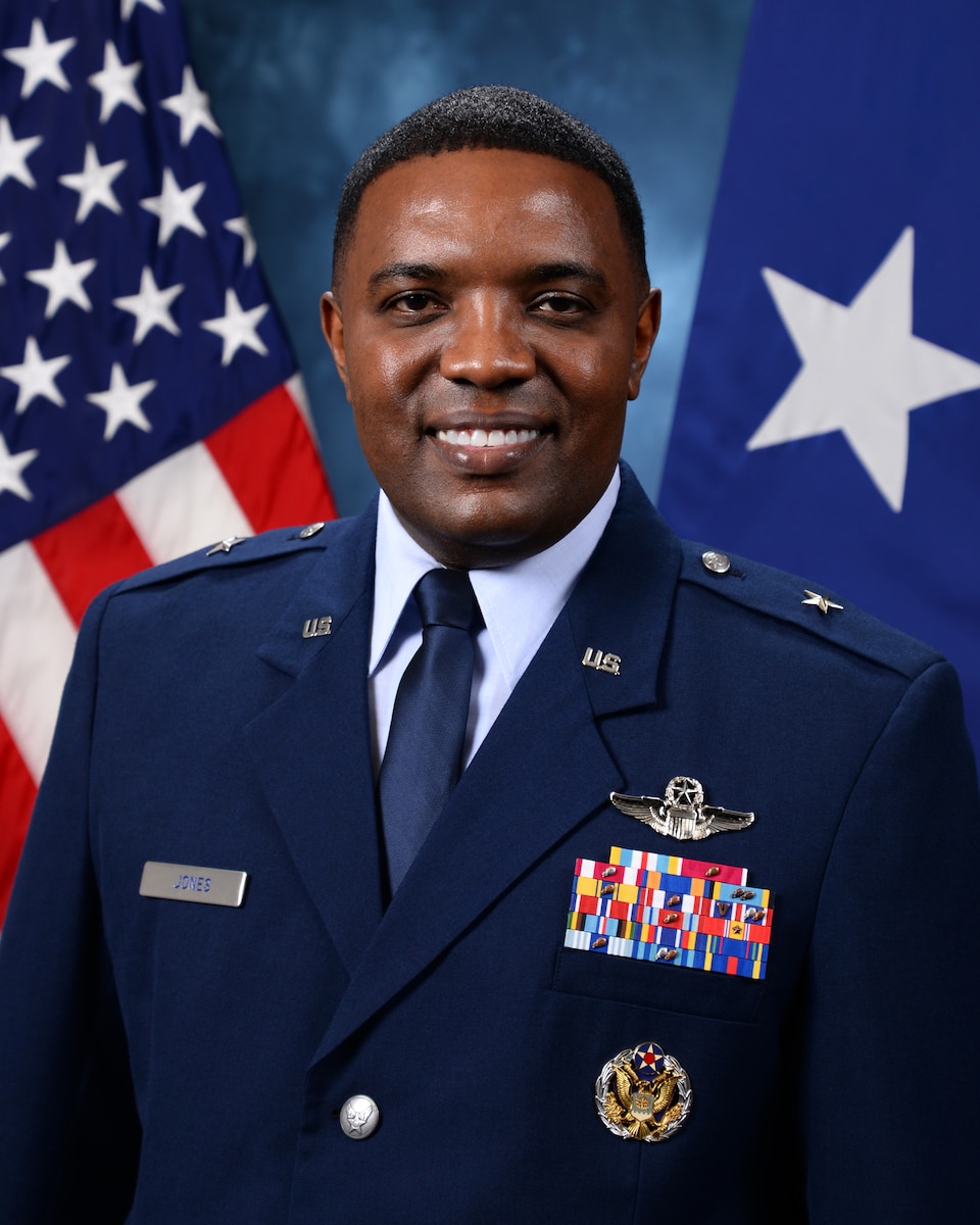 Photo of U.S. Air Force Brigadier General Joshua M. Olson.