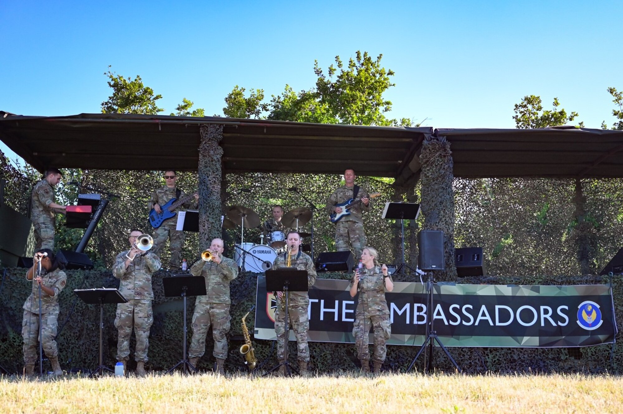 USAFE Ambassadors Rock Band visits Saxony-Anhalt outreach tour