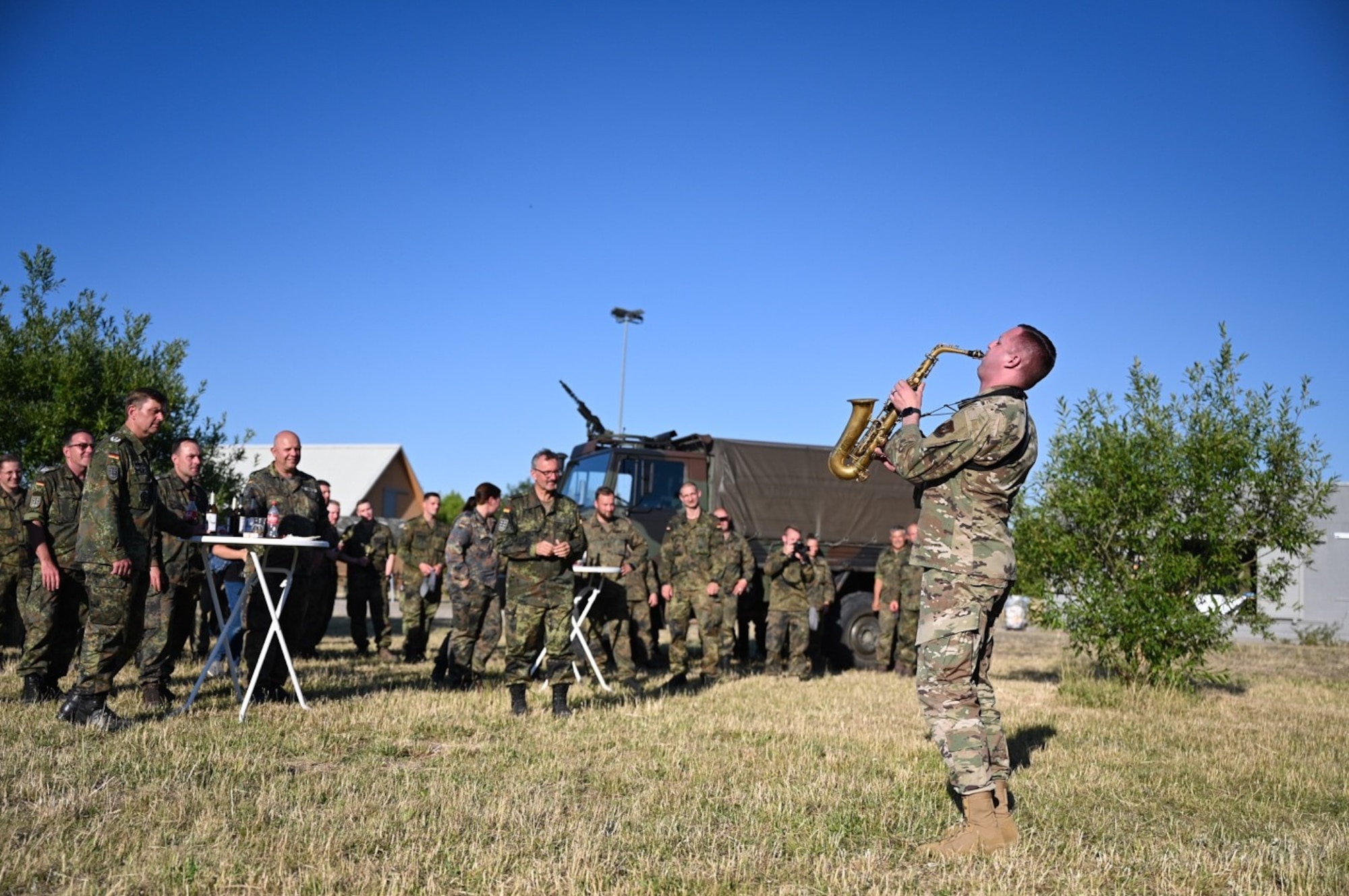 USAFE Ambassadors Rock Band visits Saxony-Anhalt outreach tour