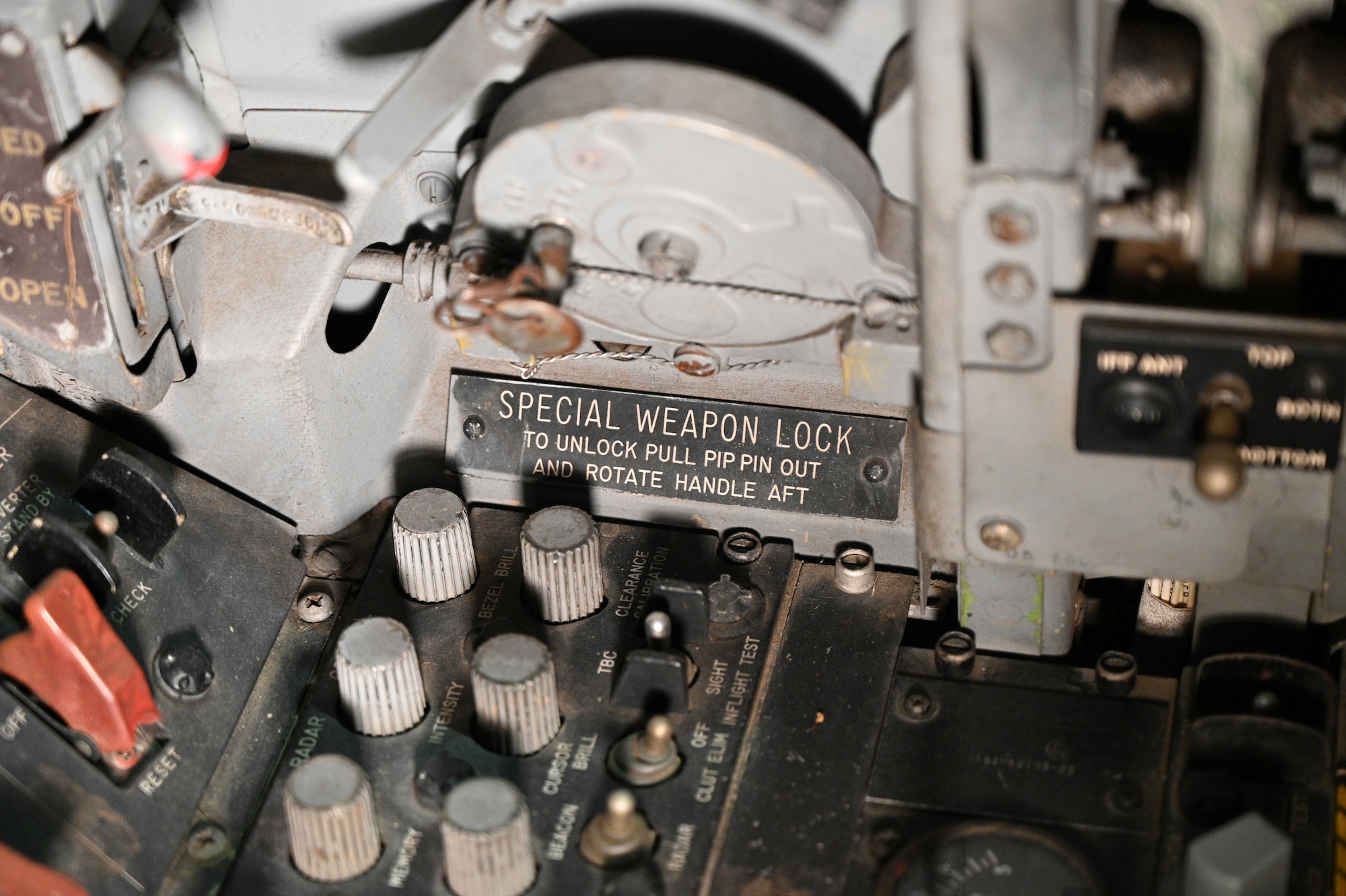 Republic F-105D Thunderchief cockpit view