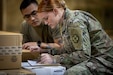 U.S. Army Reserve units from the 807th Medical Command (Deployment Support) check serial numbers and quantity of items during a fielding event in Ogden, Utah on May 23, 2022. The event was led by U.S. Army Medical Materiel Development Activity (USAMMDA).