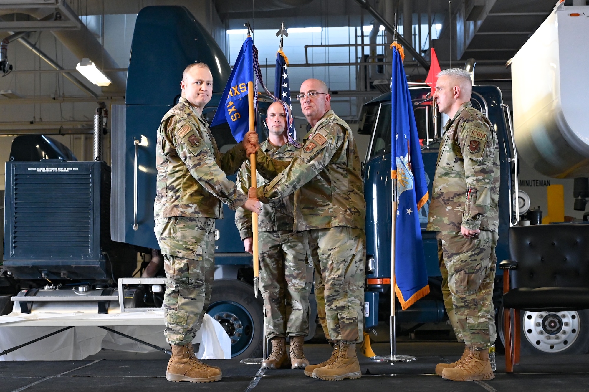 90 MMXS change of command