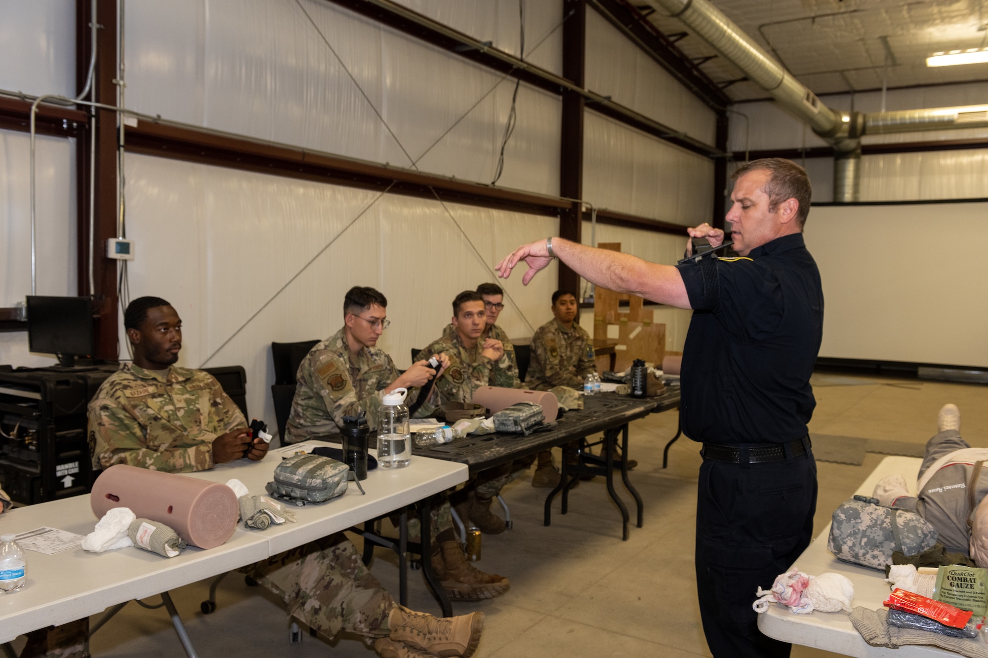 Service members learn TCCC