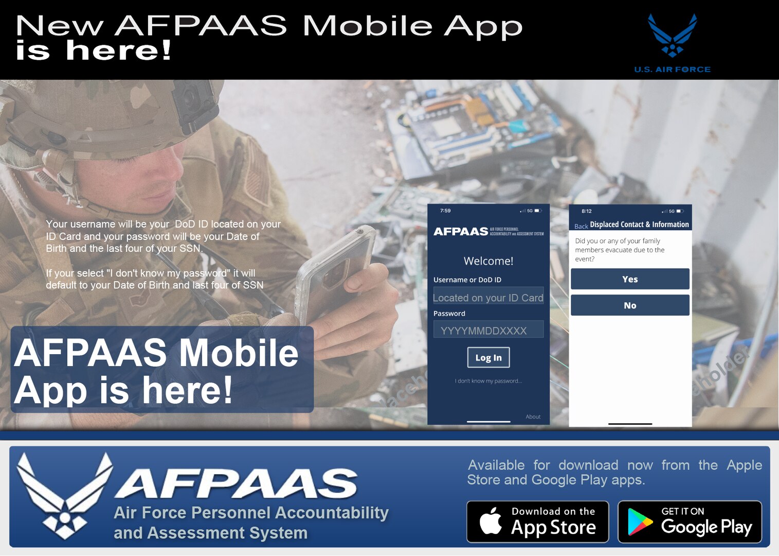 AFPAAS App