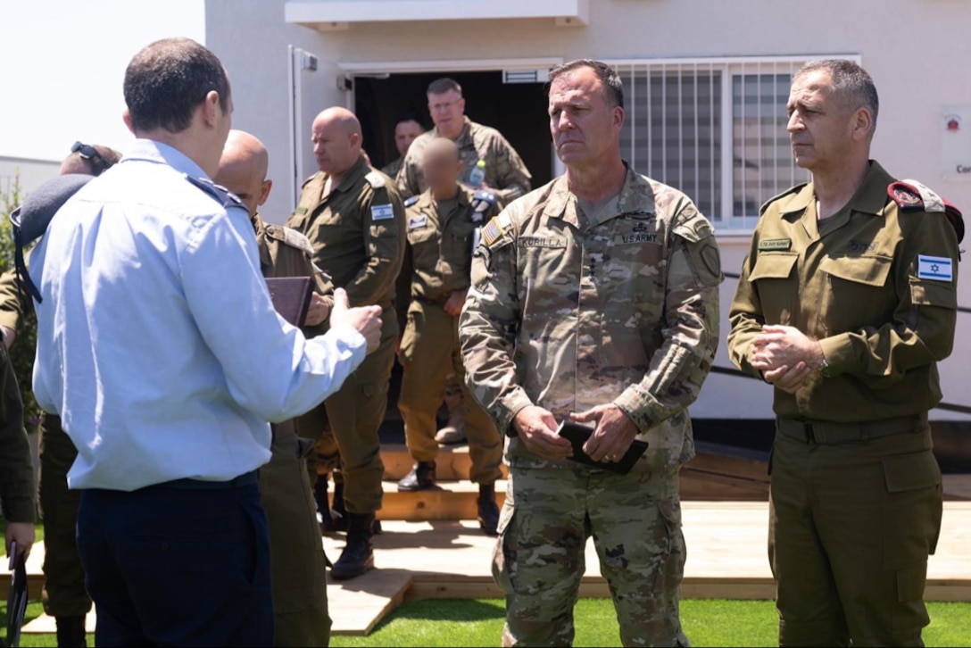 General Michael “Erik” Kurilla, commander of U.S. Central Command, visited Israel today to meet with Israeli Defense Force (IDF) leadership, to include the IDF Chief of Staff, Lt General Aviv Kohavi.

“During my visit to Tel Aviv and Jerusalem, I met with Israeli Defense Forces leadership to discuss the importance of an integrated air and missile defense system, as well as the continued need for strong regional security cooperation.

“As President Biden said earlier this week in Israel, and Secretary of Defense Lloyd Austin echoed, the United States’ commitment to Israel remains ironclad.

“Regional security remains paramount for both CENTCOM and the IDF.”
