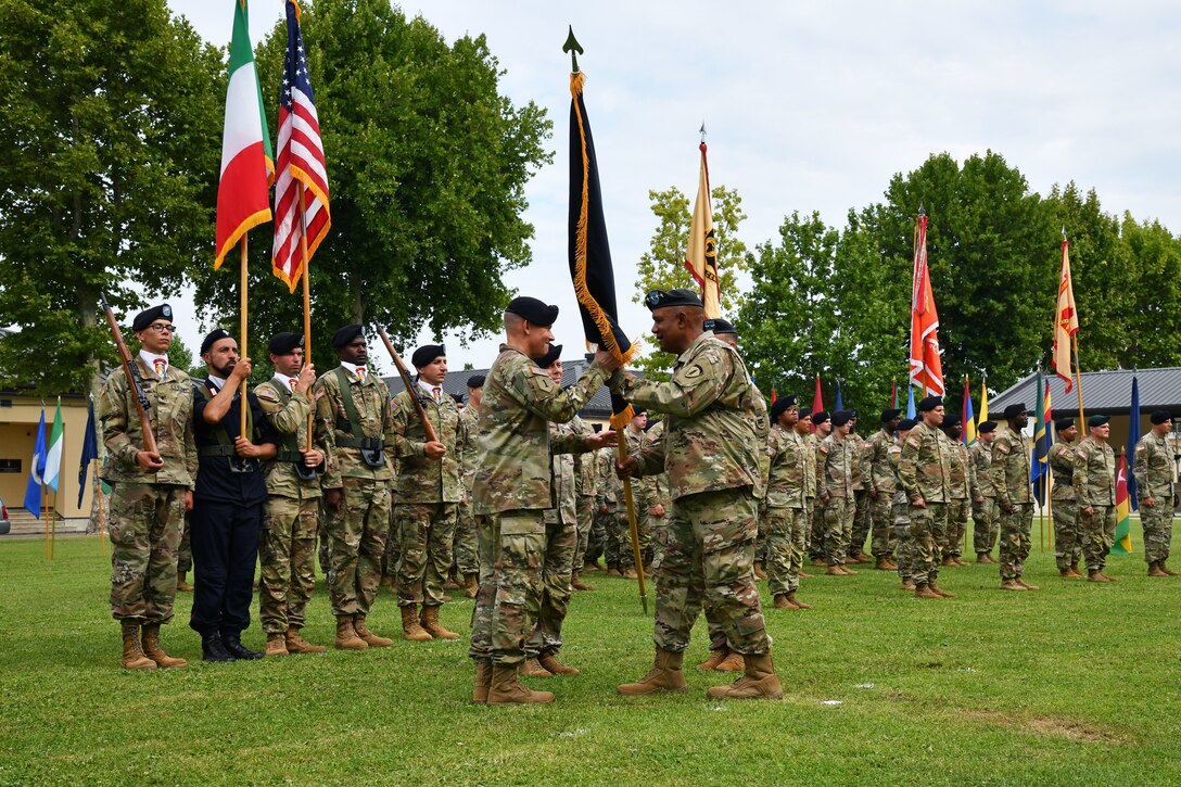United States Army Southern European Task Force, Africa Change of Command Ceremony