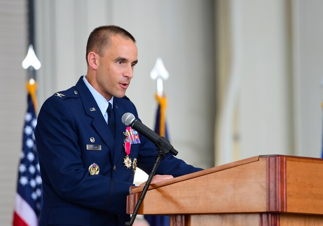 628th ABW Change of Command