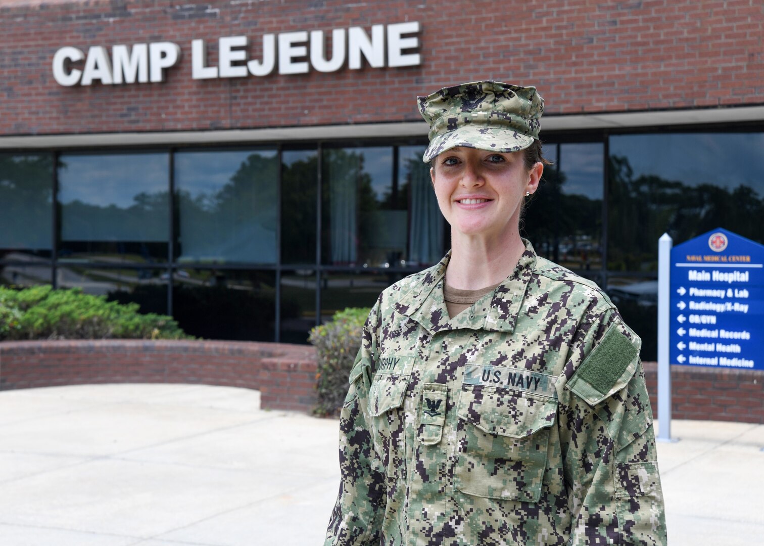 On June 3, 2022, while standing administrative duty at Naval Medical Center Camp Lejeune, U.S. Navy Petty Officer Third Class Danielle Murphy assisted in delivering a baby girl in the medical center parking lot.