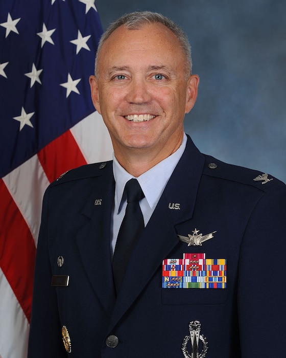 Col Barry E. Little biography photo (U.S. Air Force photo by John Turner)