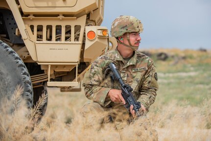 Idaho’s 145th Brigade Support Battalion refined its field training at the Orchard Combat Training Center in Boise July 9-18, 2022. Missions included small-arms fire, grenade launching, land navigation and survivability exercises.