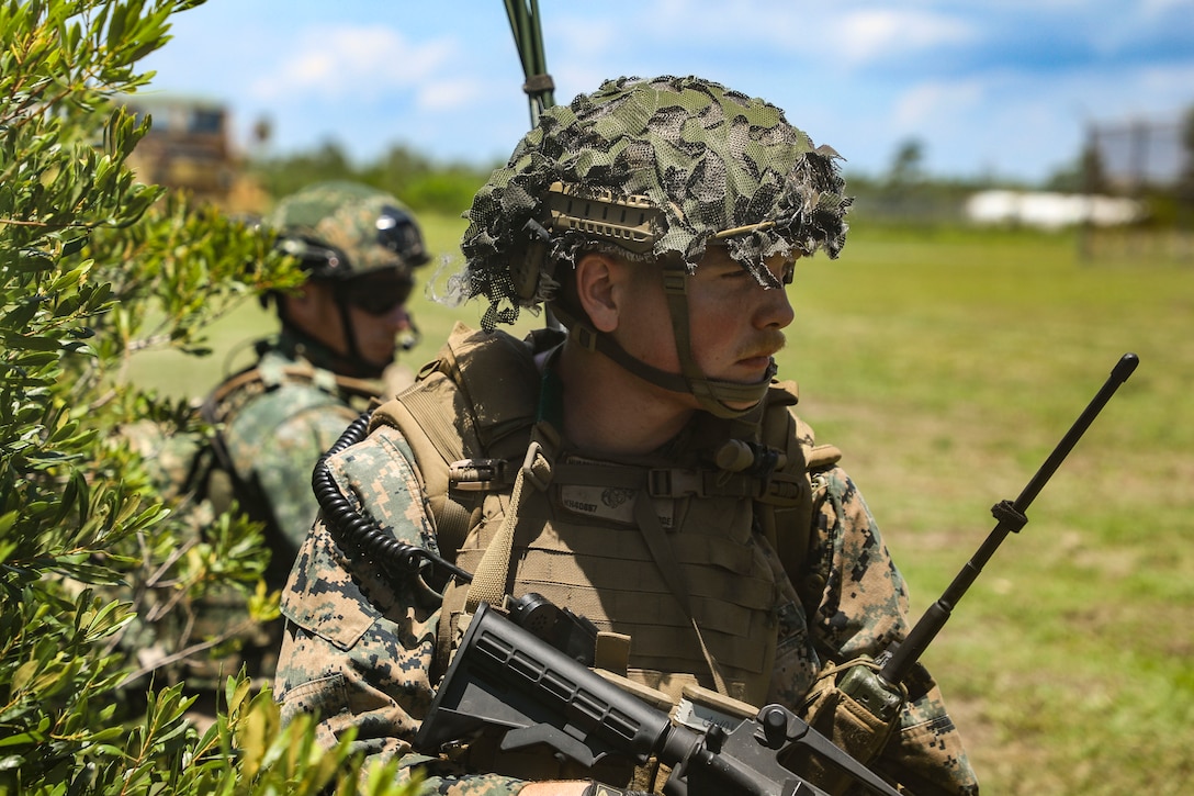 Exercise Burmese Chase is a longstanding fire support exercise hosted by 2nd Air-Naval Gunfire Liaison Company focused on improving combat readiness and strengthening relationships with allies and partners. (U.S. Marine Corps photo by Lance Cpl. Rafael Brambila-Pelayo)