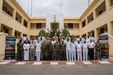 Attendees of the Naval Infantry Leadership Symposium - Africa 2022 pose for a group photo in Dakar, Senegal, July 6, 2022. NILS -A is a multinational, Africa-focused forum, designed to bring together partner nations with marine forces and naval infantries to develop interoperability, crisis response capabilities, and foster relationships which will improve Africa’s maritime domain security.