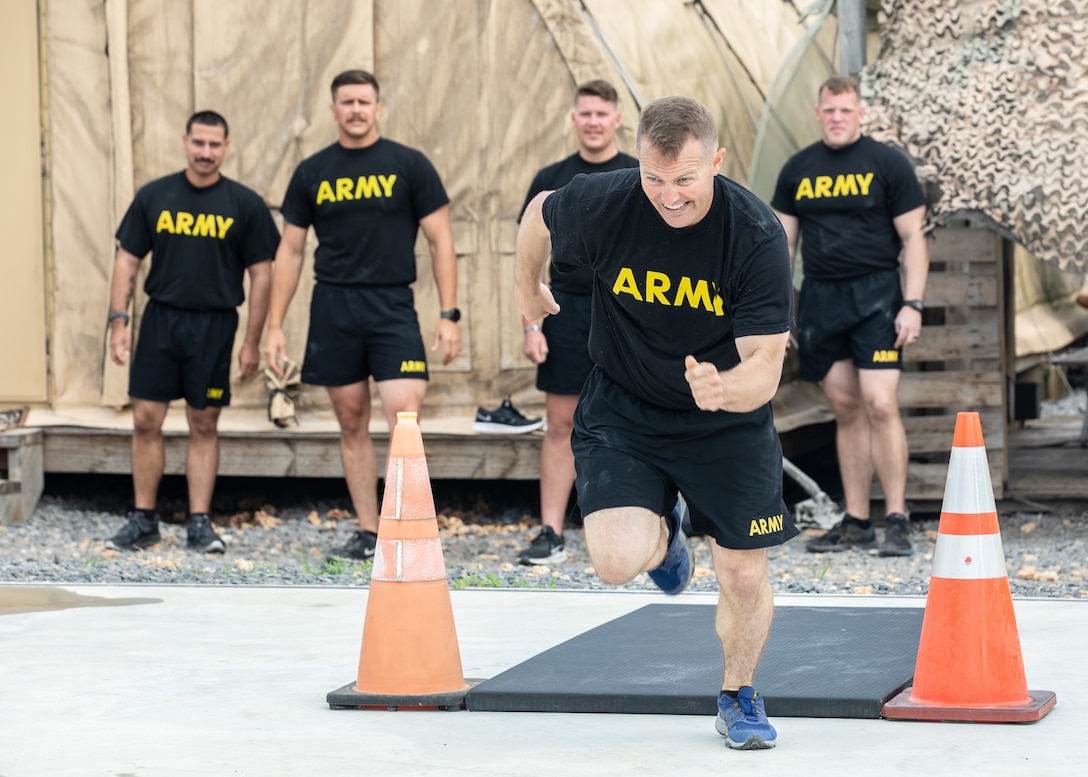 TF Red Dragon Soldiers assigned to CJTF-HOA earn GAFPB in Kenya