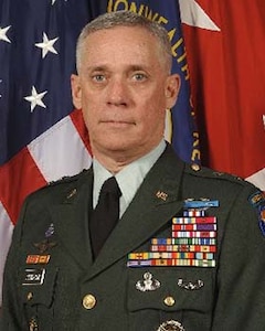 Appointed as the 50th Adjutant General of the Commonwealth of Kentucky by Governor Paul E. Patton on 10 August 2001.