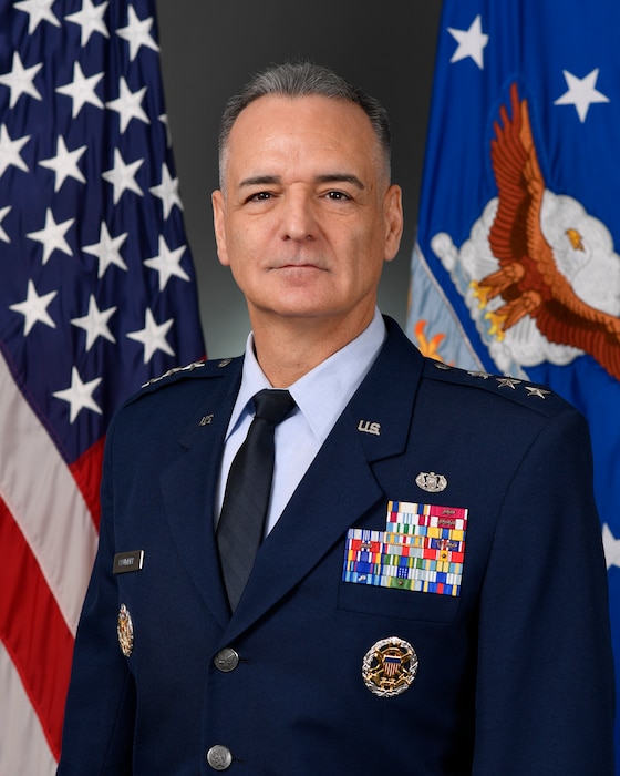This is the official portrait of Lt. Gen. Charles Plumber.