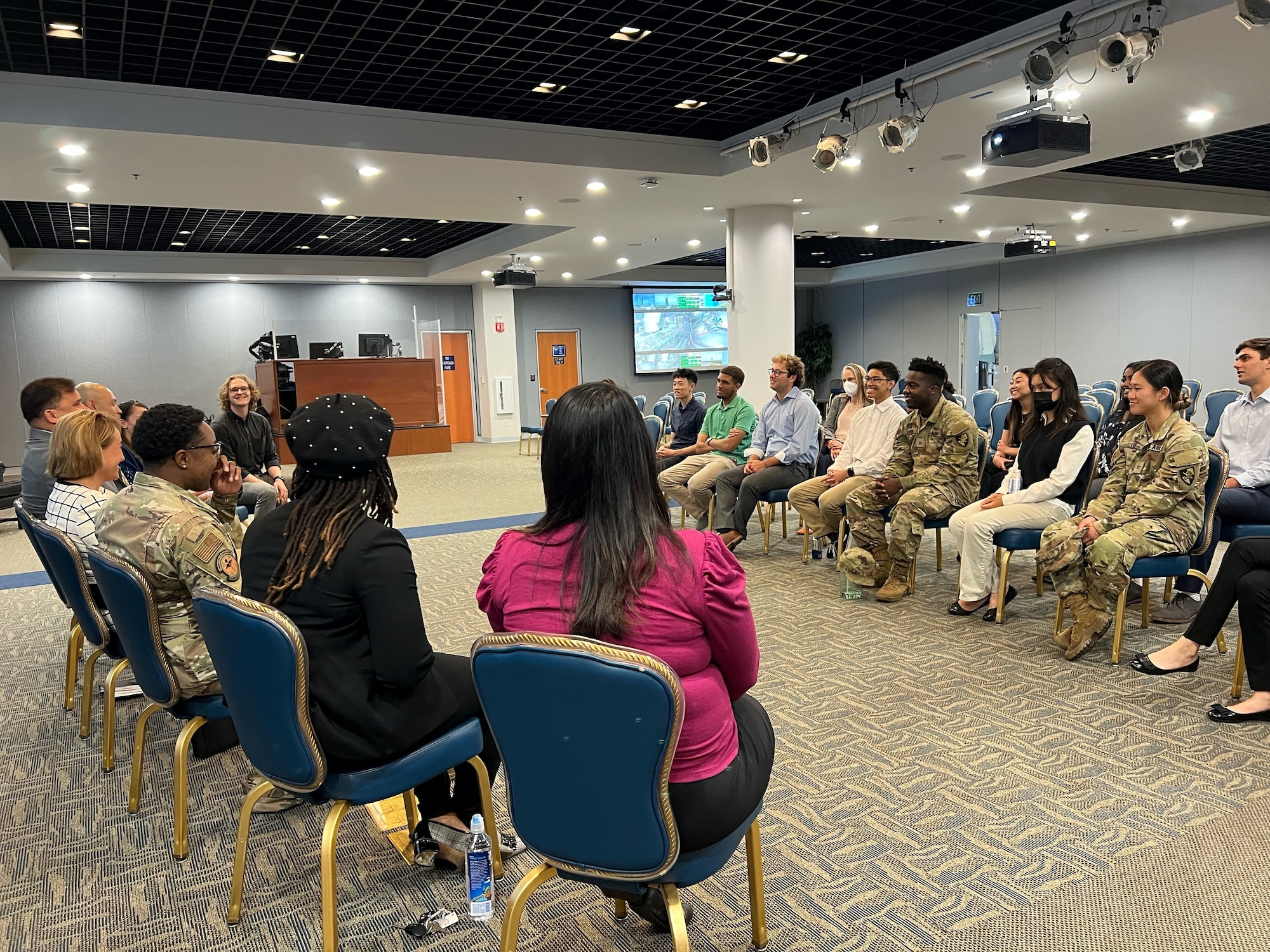 SSC subject matter experts share career advice and professional experiences with college interns