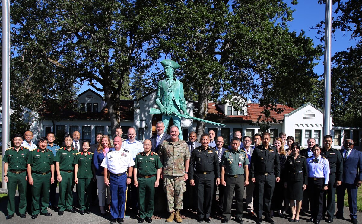 The Washington Air National Guard, Royal Thai Armed Forces, Indonesian National Armed Forces and the cyberspace operations professional from the Vietnamese military explored strengthening cybersecurity efforts during a conference at Camp Murray, Wash., July 11-15, 2022.