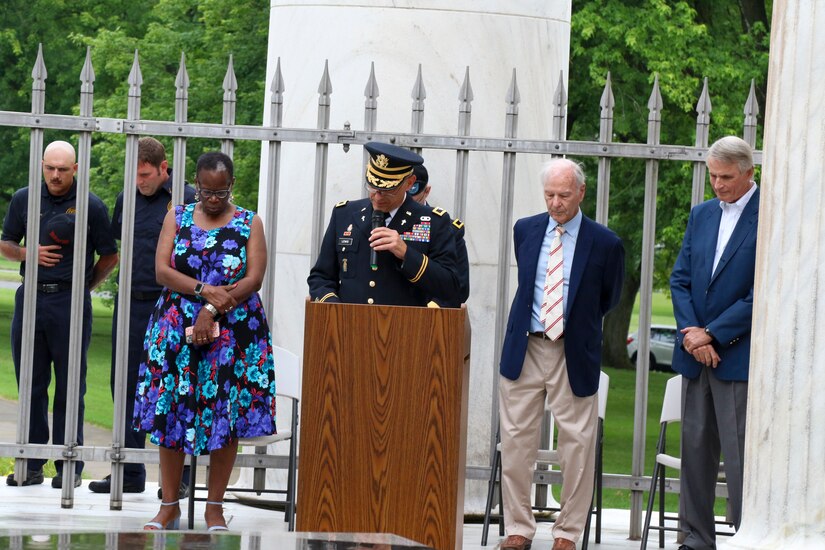 Army Reserve helps honor former president