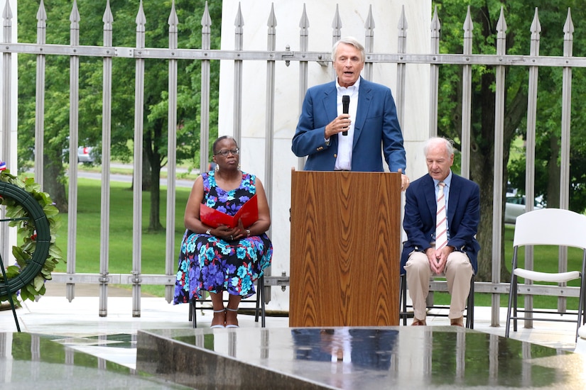 Army Reserve helps honor former president