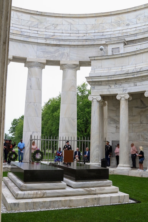 Army Reserve helps honor former president