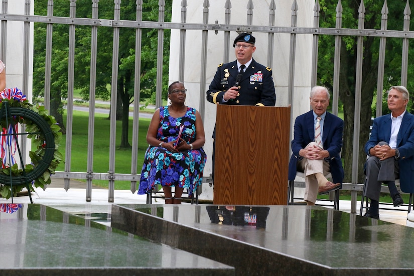 Army Reserve helps honor former president