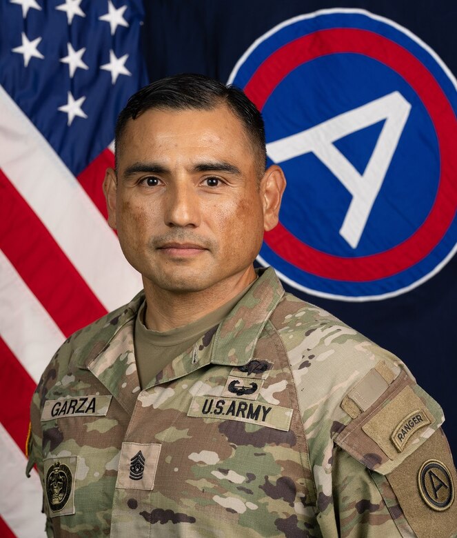 U.S. ARCENT Command Sergeant Major Jacinto Garza