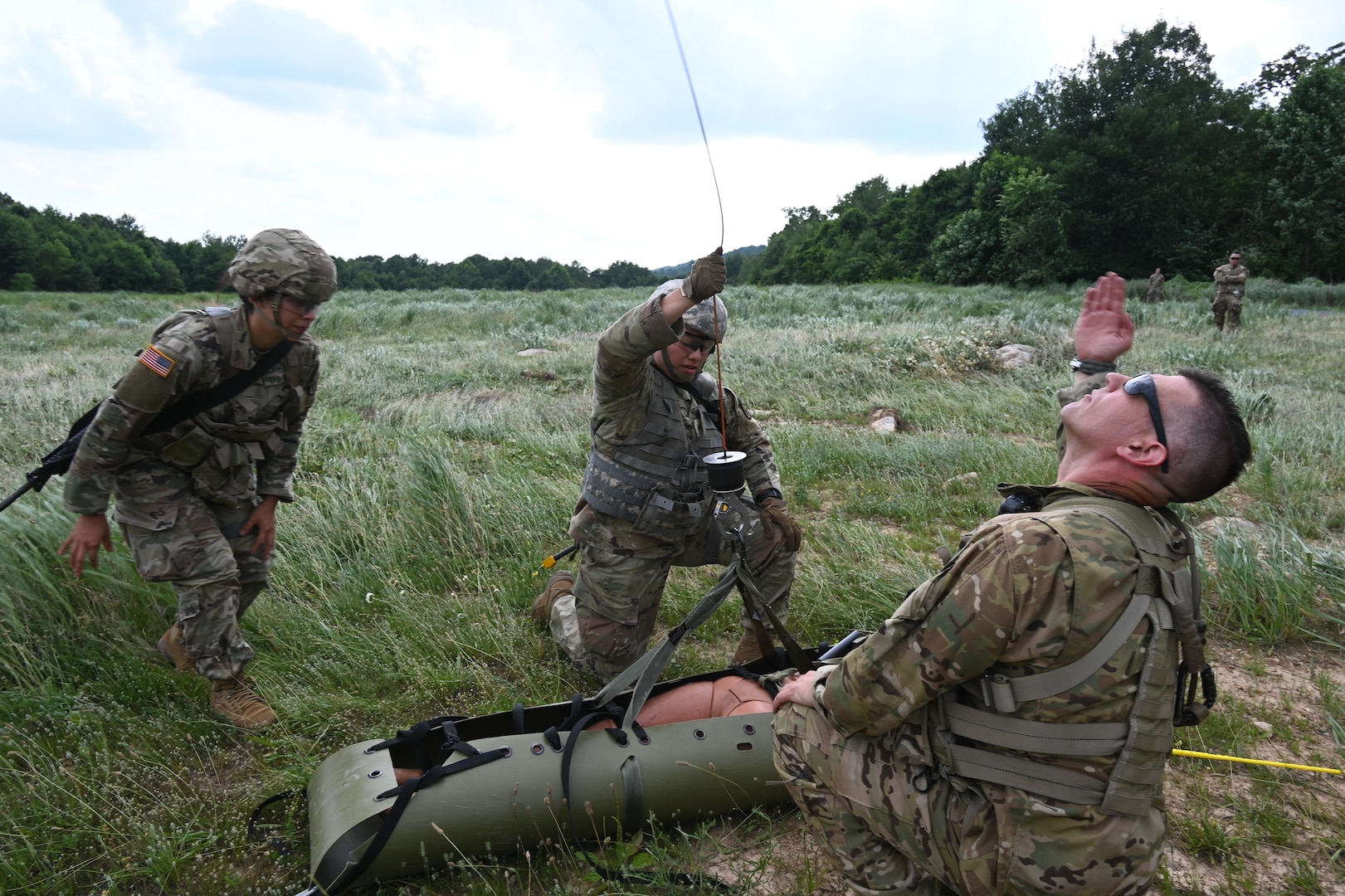 Eight Soldiers compete in the Fort Meade MEDDAC 3rd Quarter Best Leader Competition July 5-8.