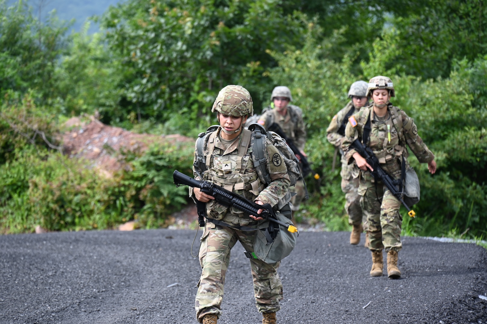 Eight Soldiers compete in the Fort Meade MEDDAC 3rd Quarter Best Leader Competition July 5-8.